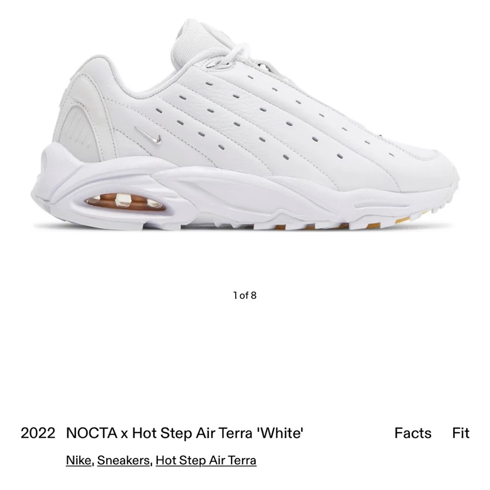 Nike Hot Step Air Terra Drake NOCTA White